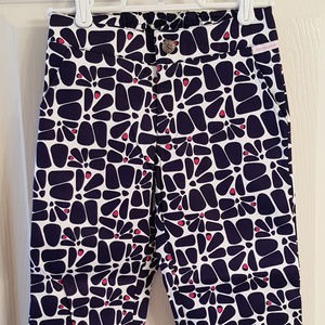 MARIMEKKO Girls Bon Bon Capri Pant NWT Navy